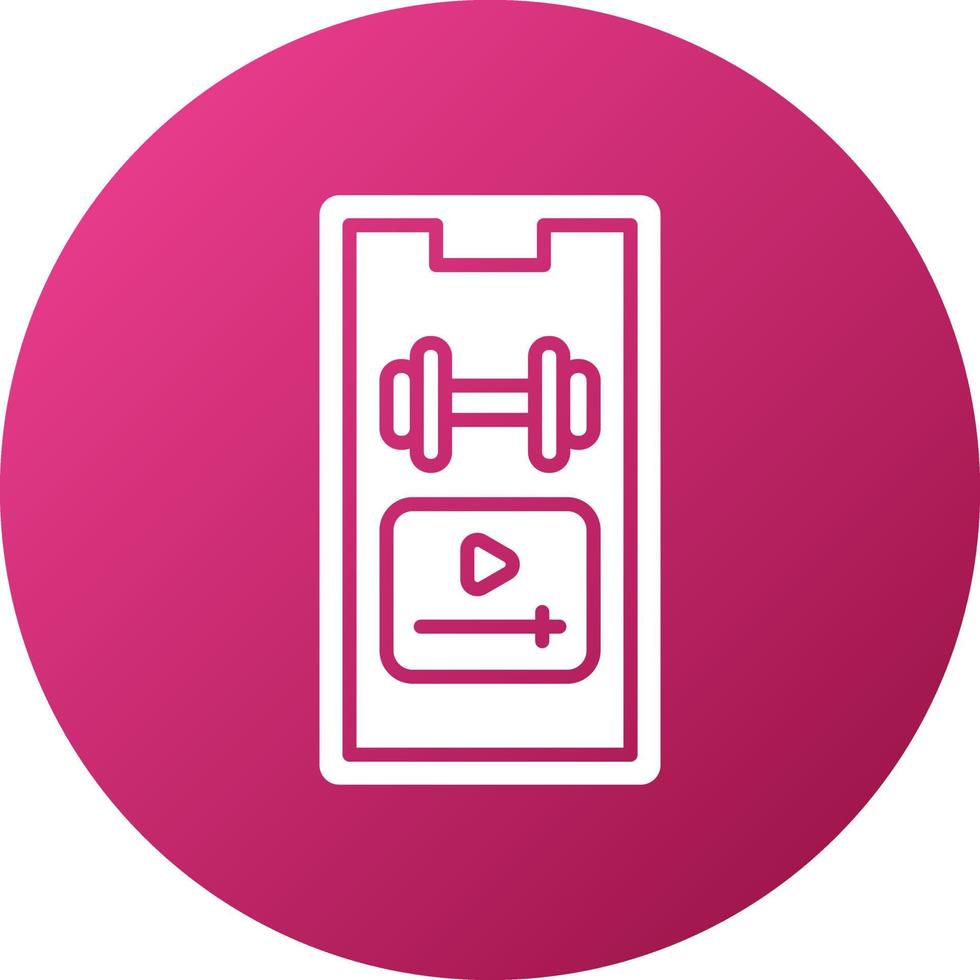 Exercise Tutorial Icon Style vector