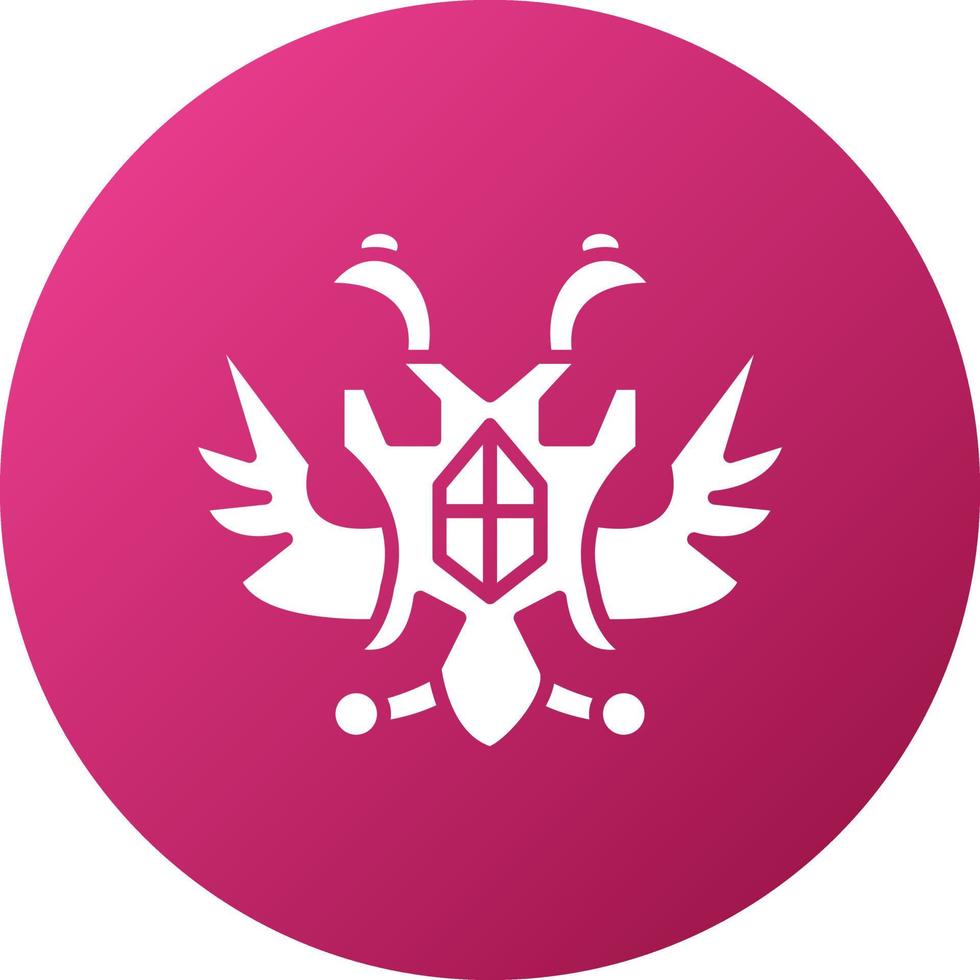 Coat Of Arms Icon Style vector