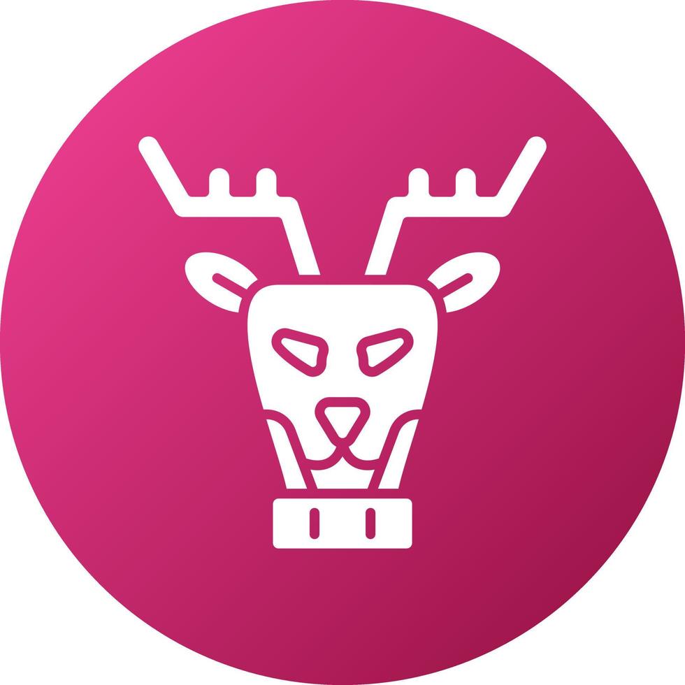Moose Icon Style vector