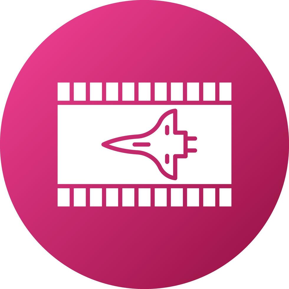 Sci fi Movie Icon Style vector