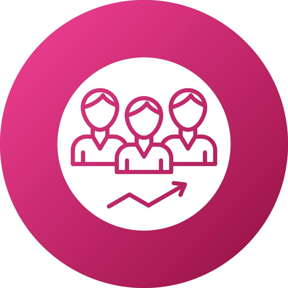 Demographic Icon Style vector