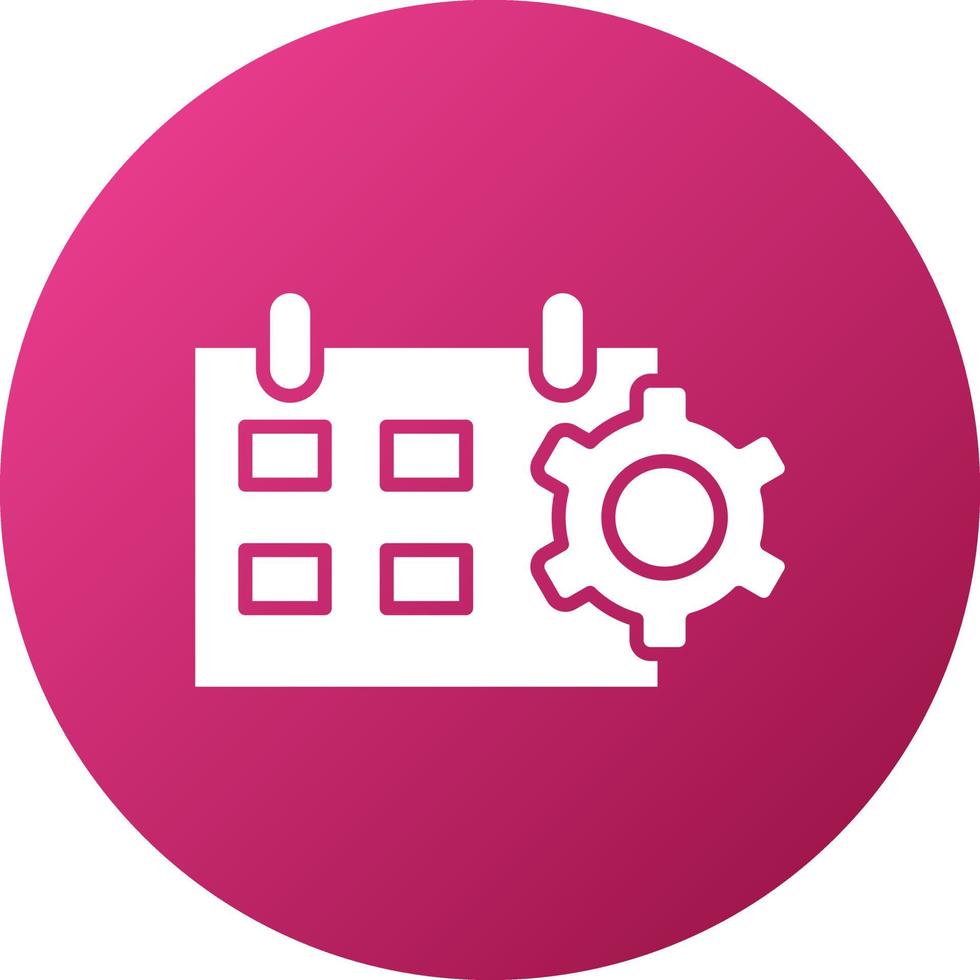 Event Management Icon Style vector