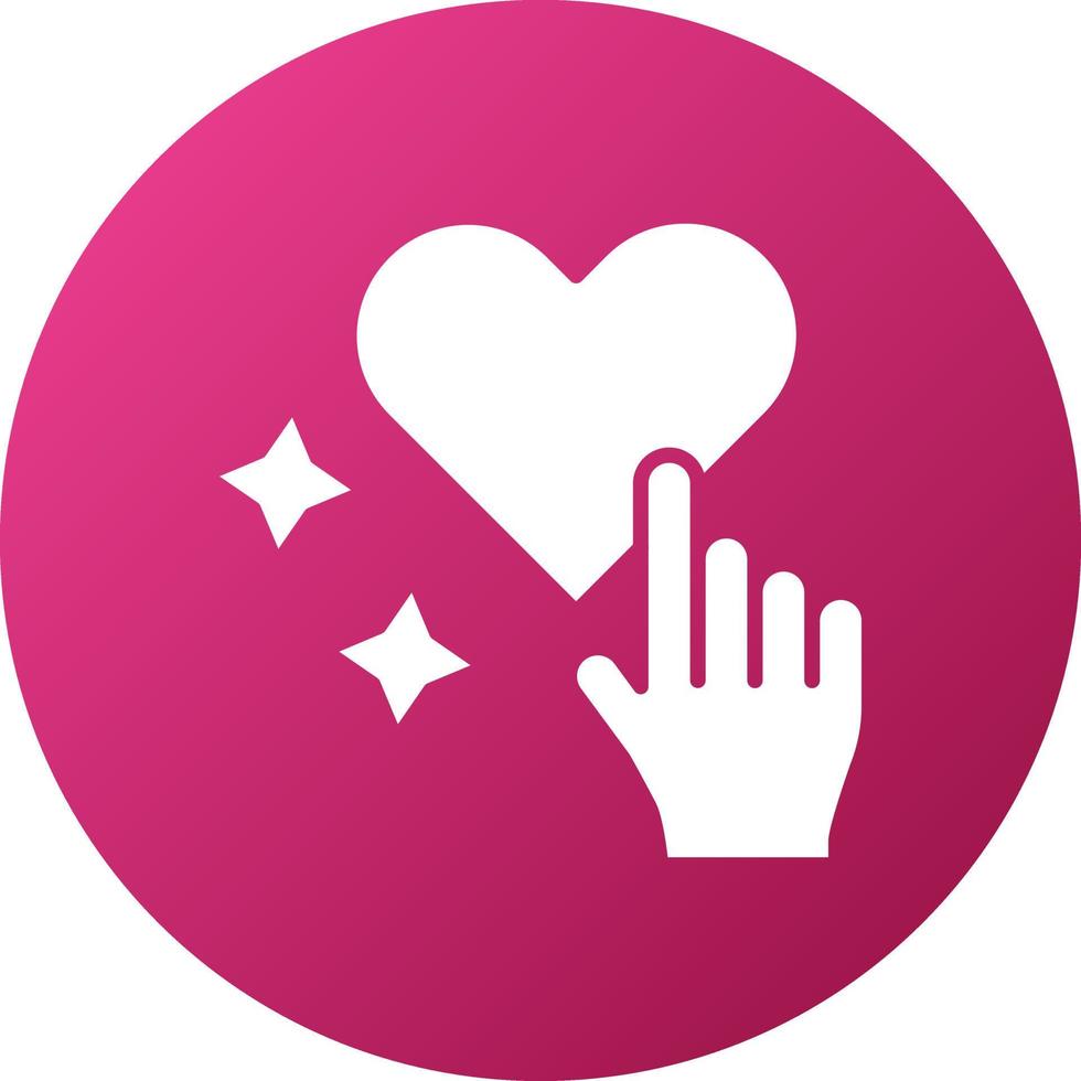 Please Like Icon Style vector