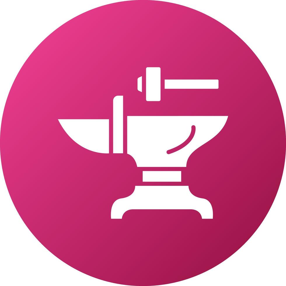 Anvil Icon Style vector