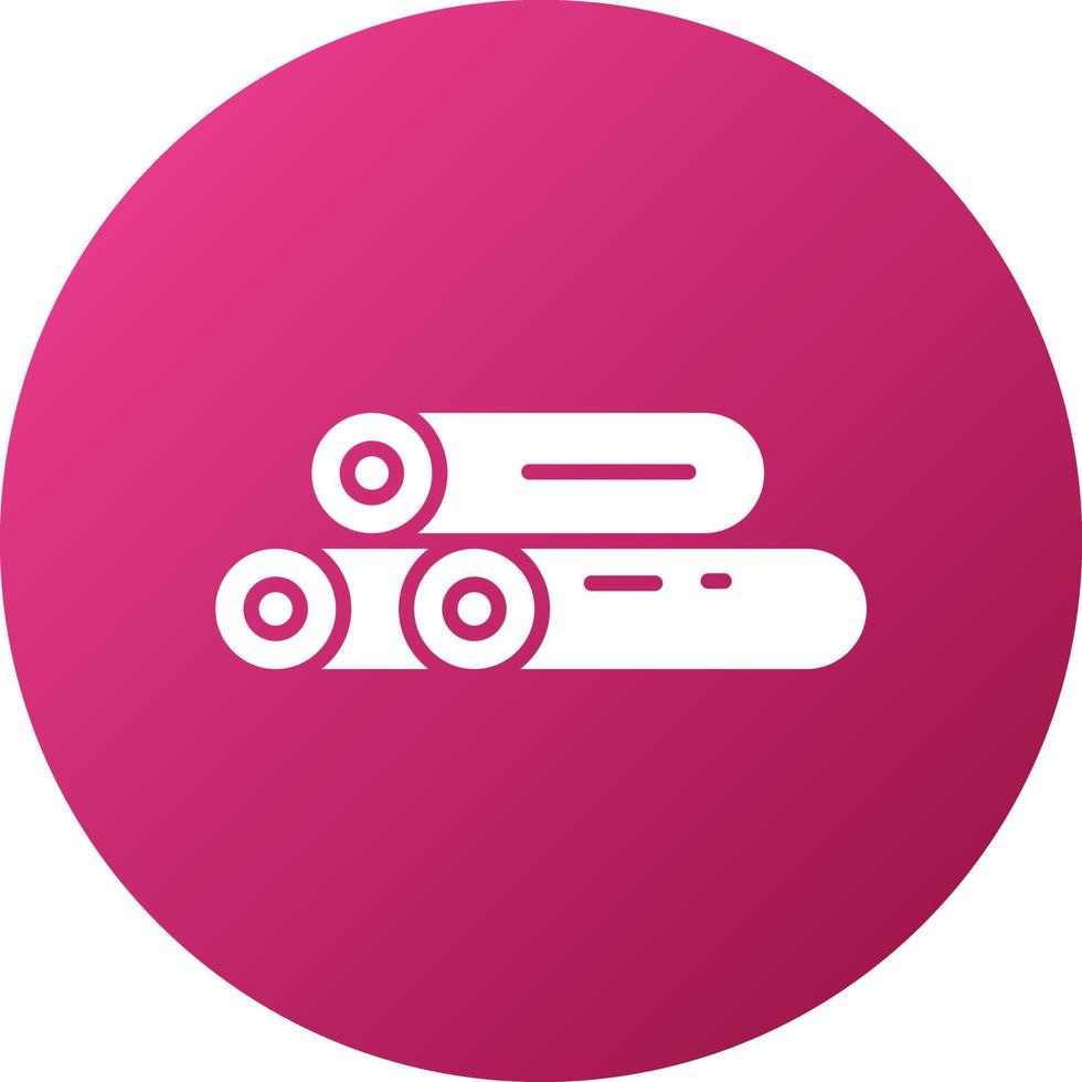 Log Icon Style vector