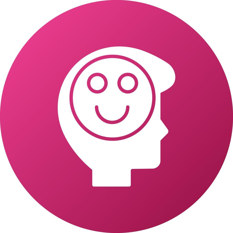 Amused Icon Style vector