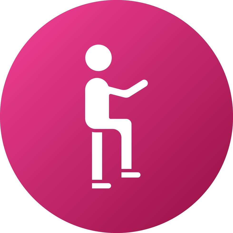 Body Language Icon Style vector