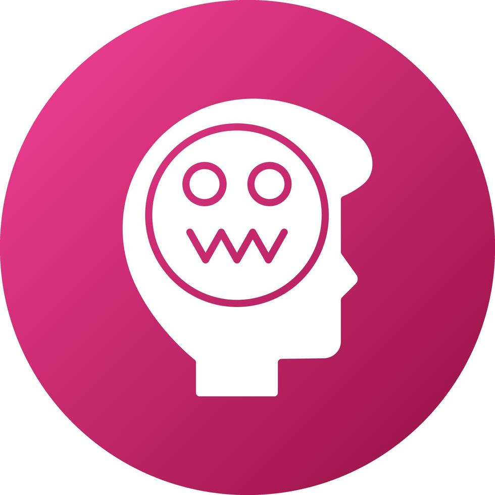 Cringe Icon Style vector
