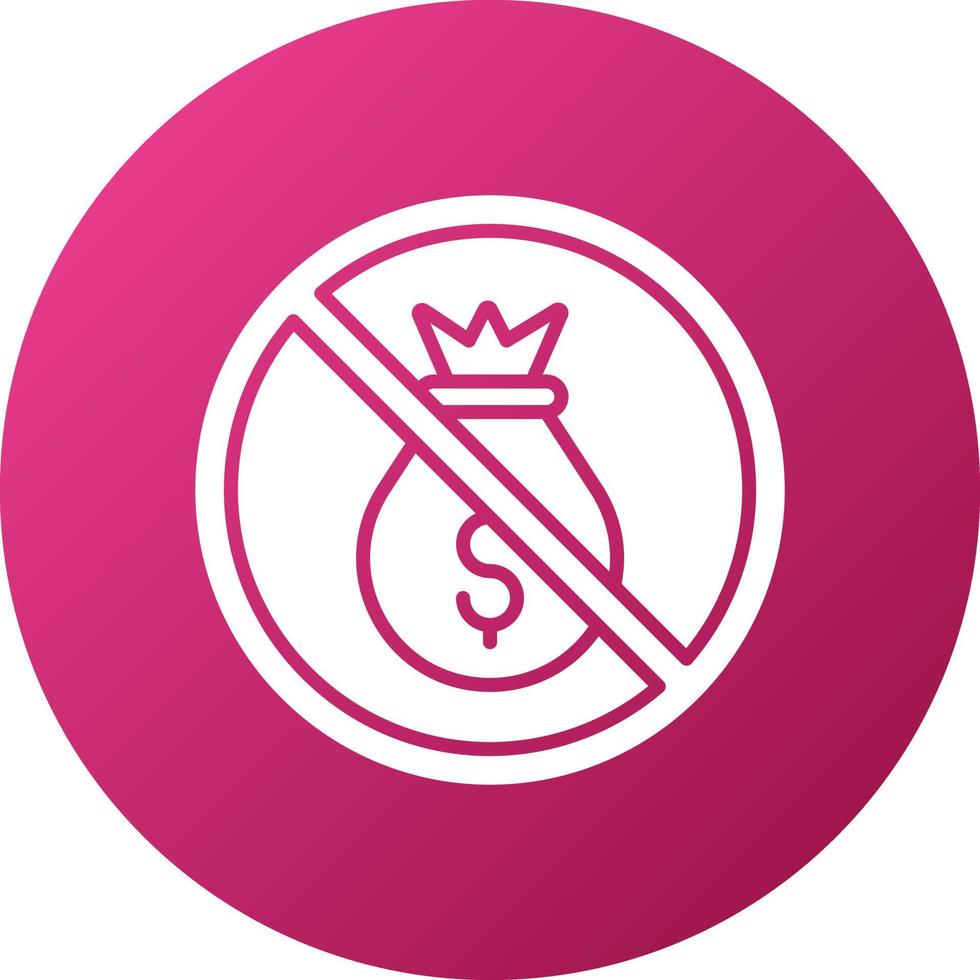 Bribery Icon Style vector