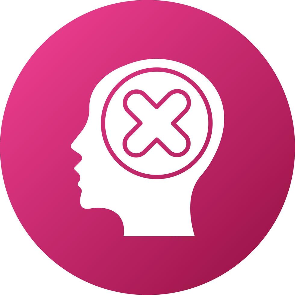 Failure Icon Style vector