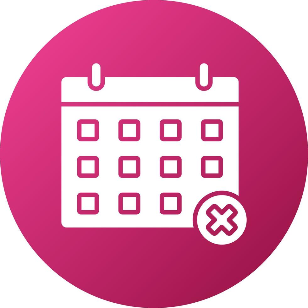 Deadline Icon Style vector