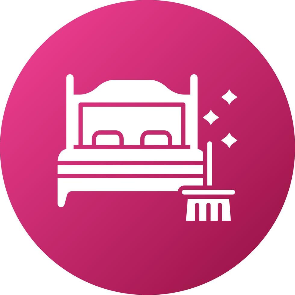 Mattress Cleaning Icon Style vector