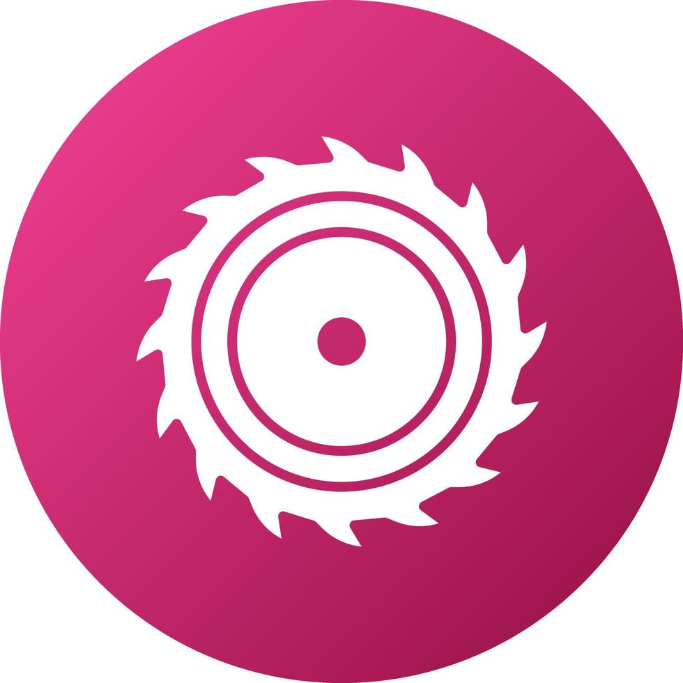 Circular Saw Icon Style vector