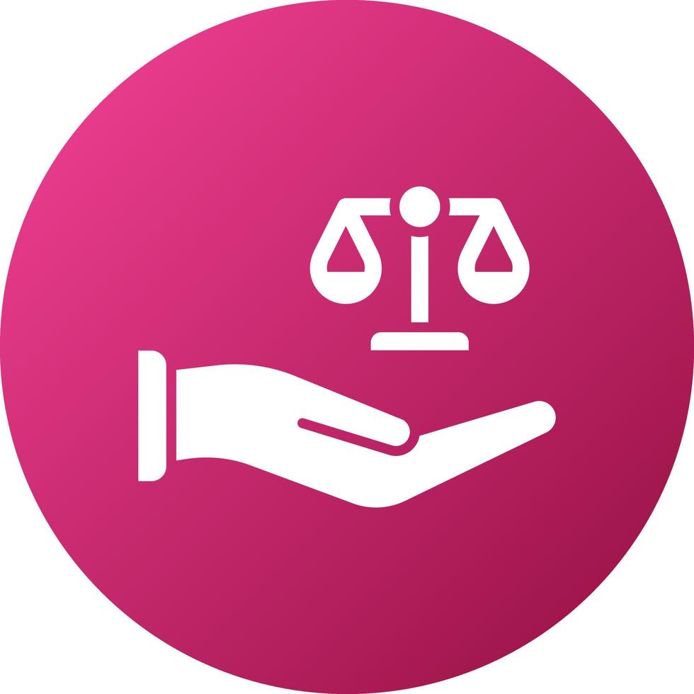 Justice Icon Style vector