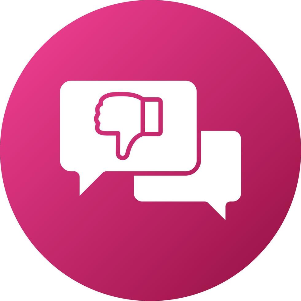 Complain Icon Style vector