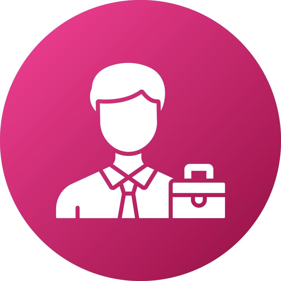 Business Man Icon Style vector