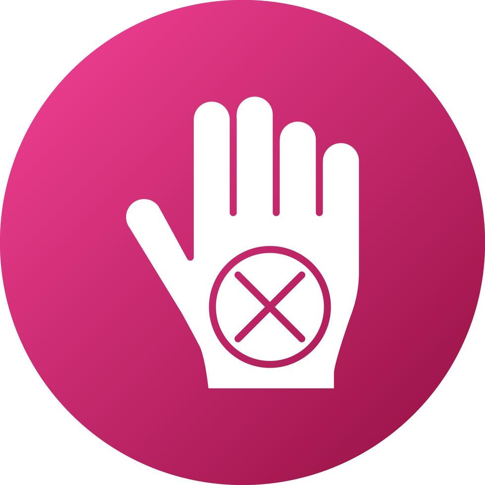 Objections Icon Style vector
