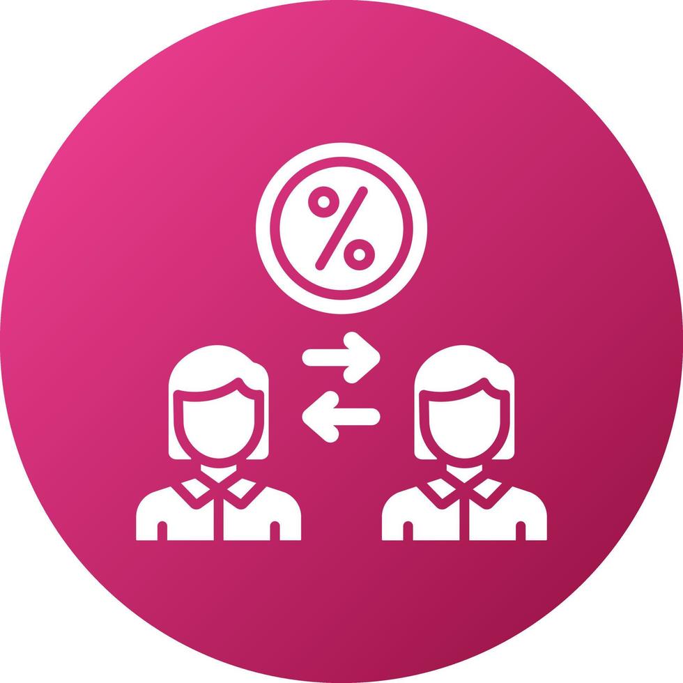 Interpersonal Intelligence Icon Style vector