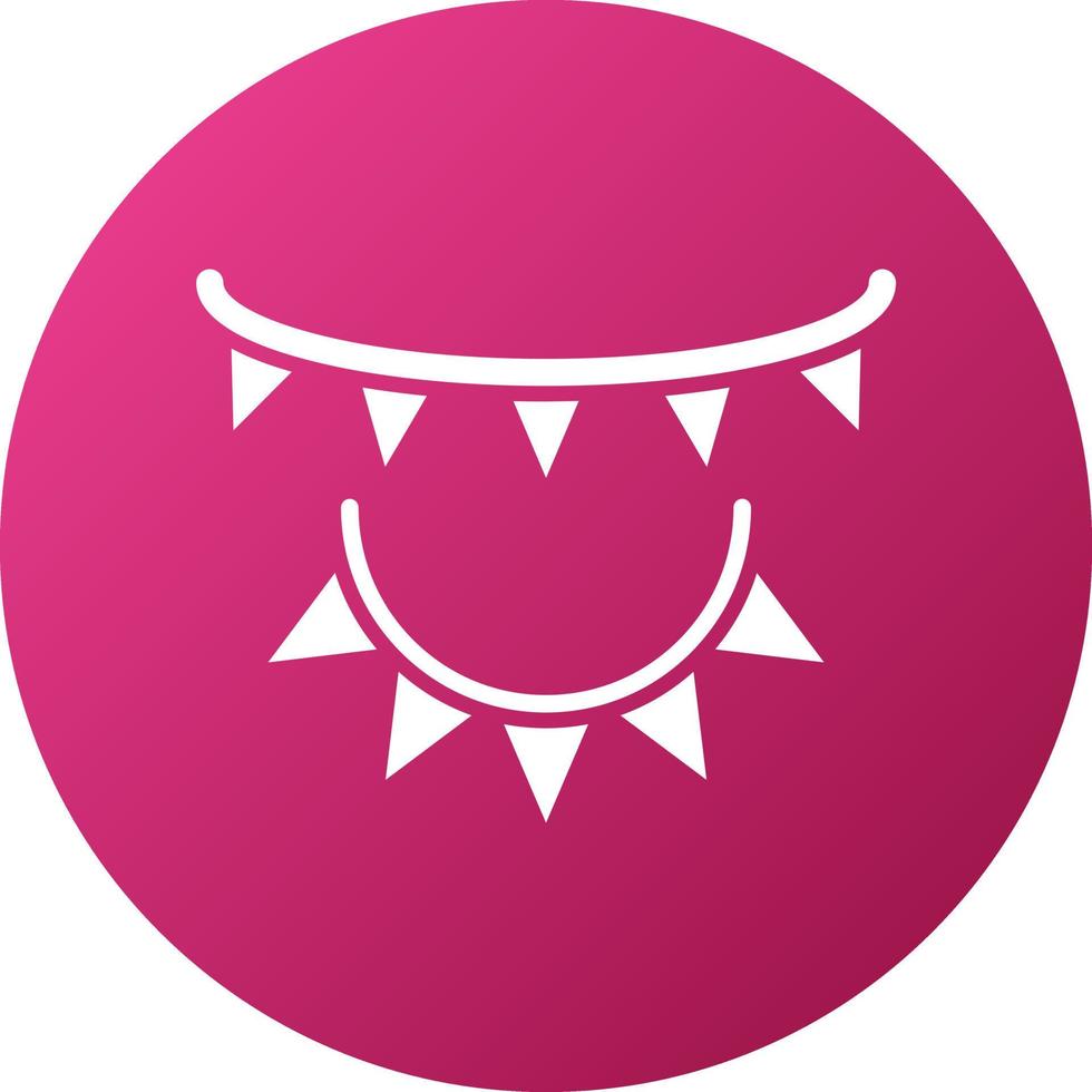 Garlands Icon Style vector