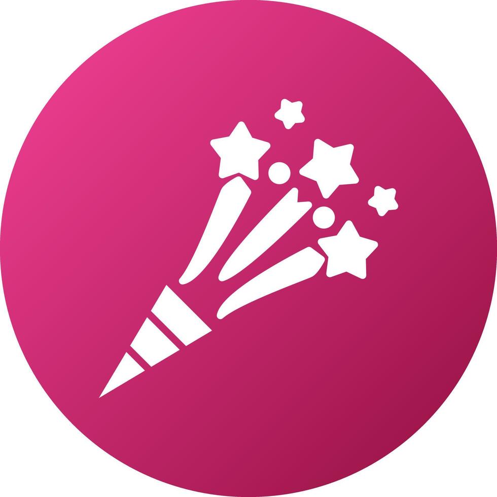 Confetti Icon Style vector
