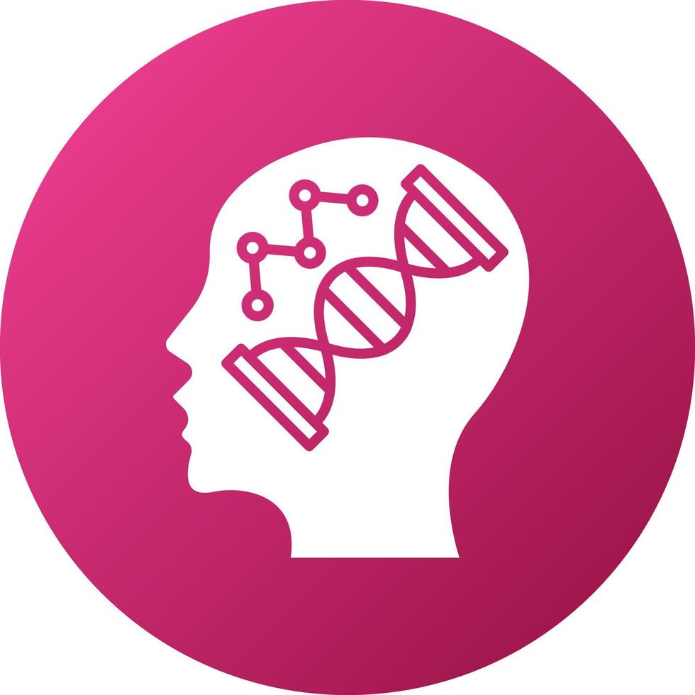 DNA Icon Style vector