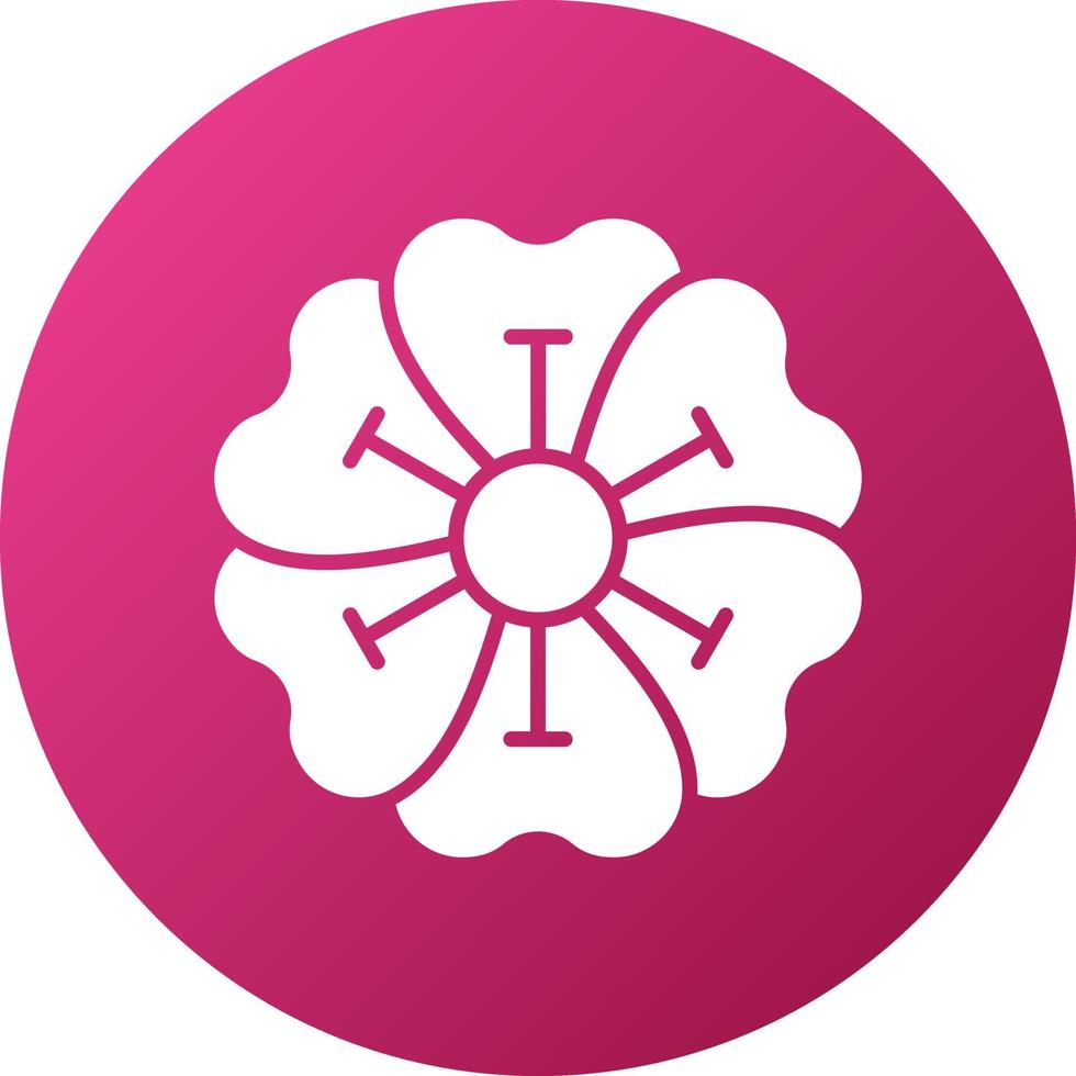 Geranium Icon Style vector