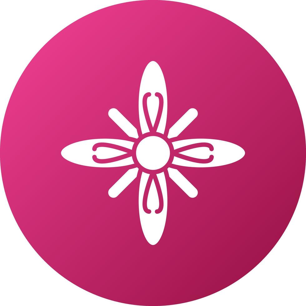 Garlic Mustard Icon Style vector