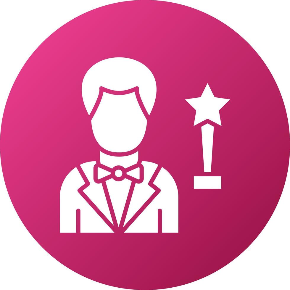 Actor Icon Style vector