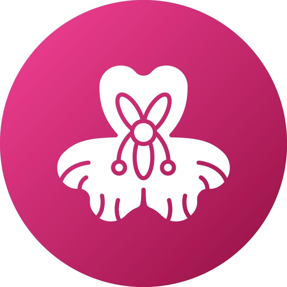 Alstroemeria Icon Style vector