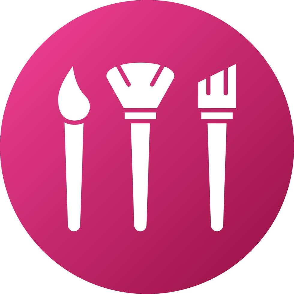 Brushes Icon Style vector