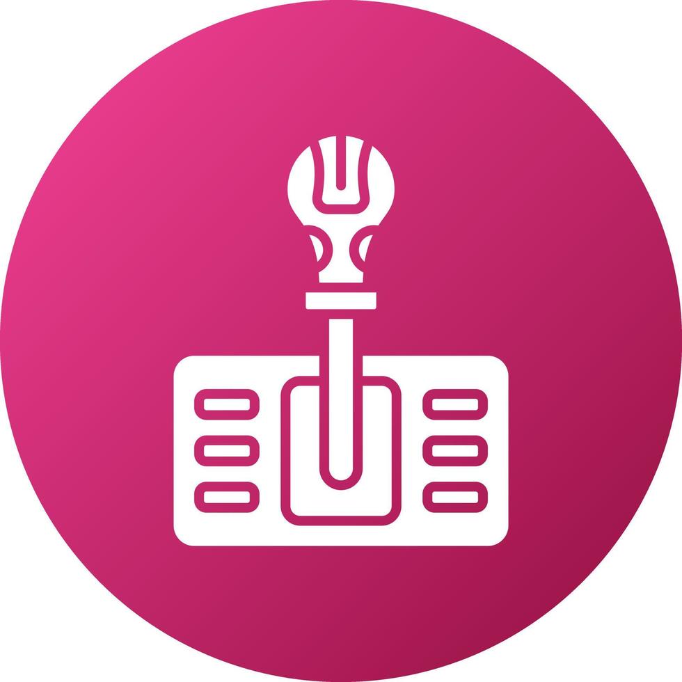 Gearshift Icon Style vector
