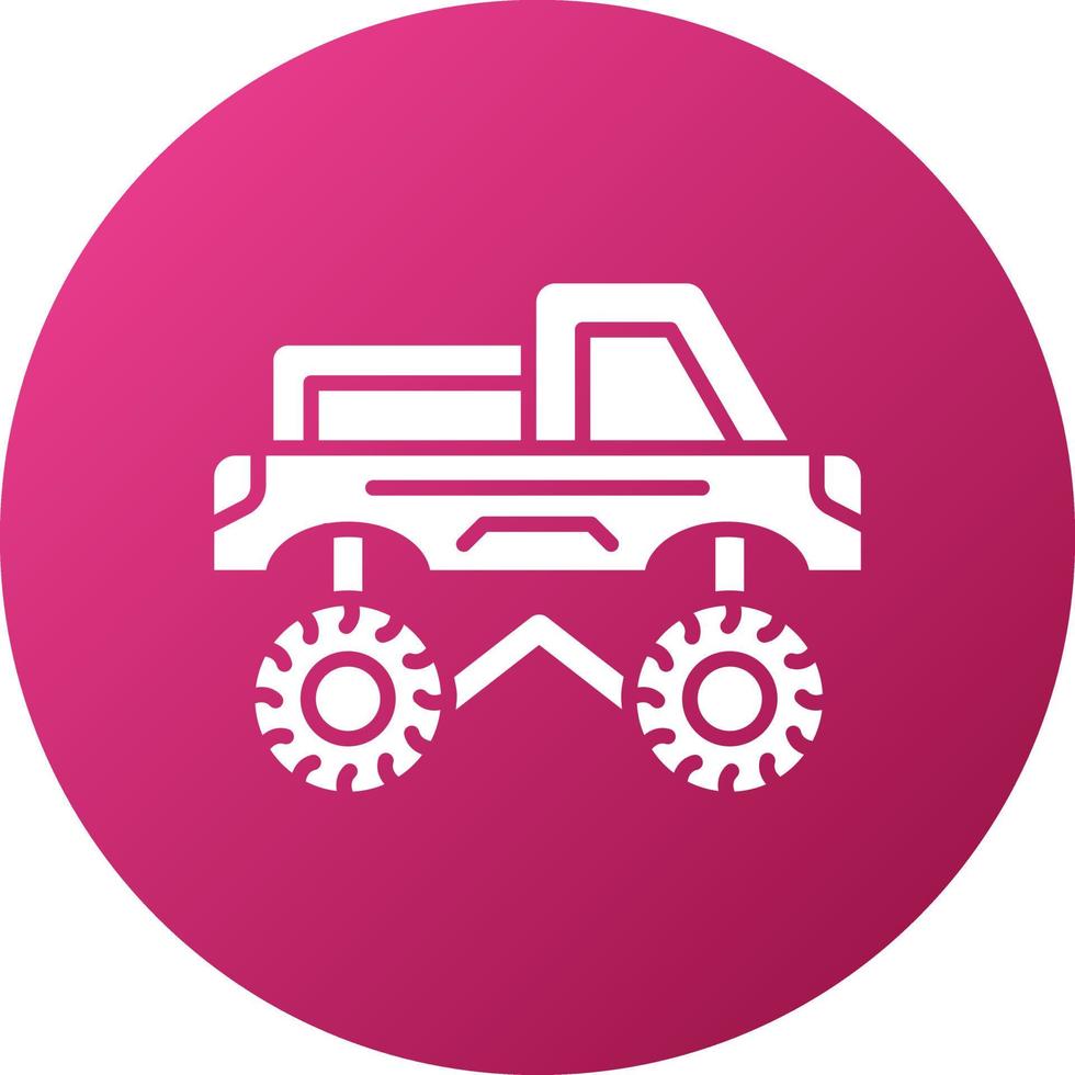 Race Truck Icon Style vector