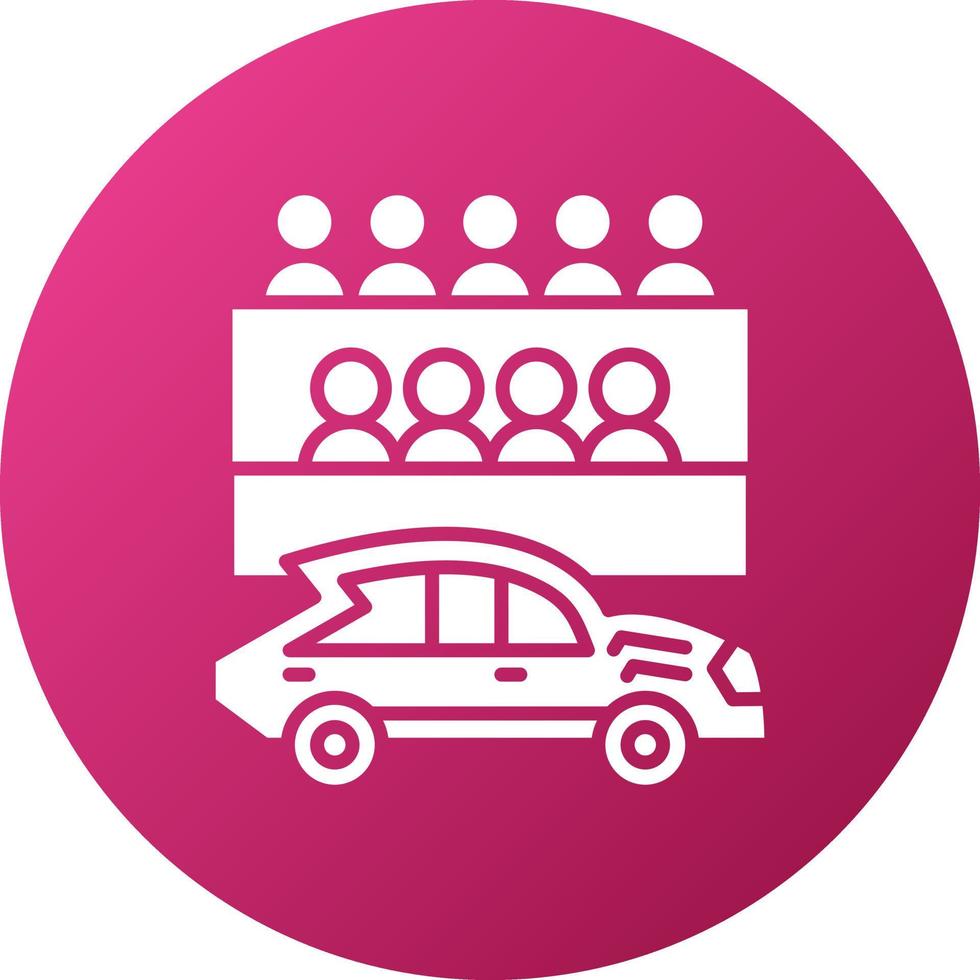 Tribune Icon Style vector