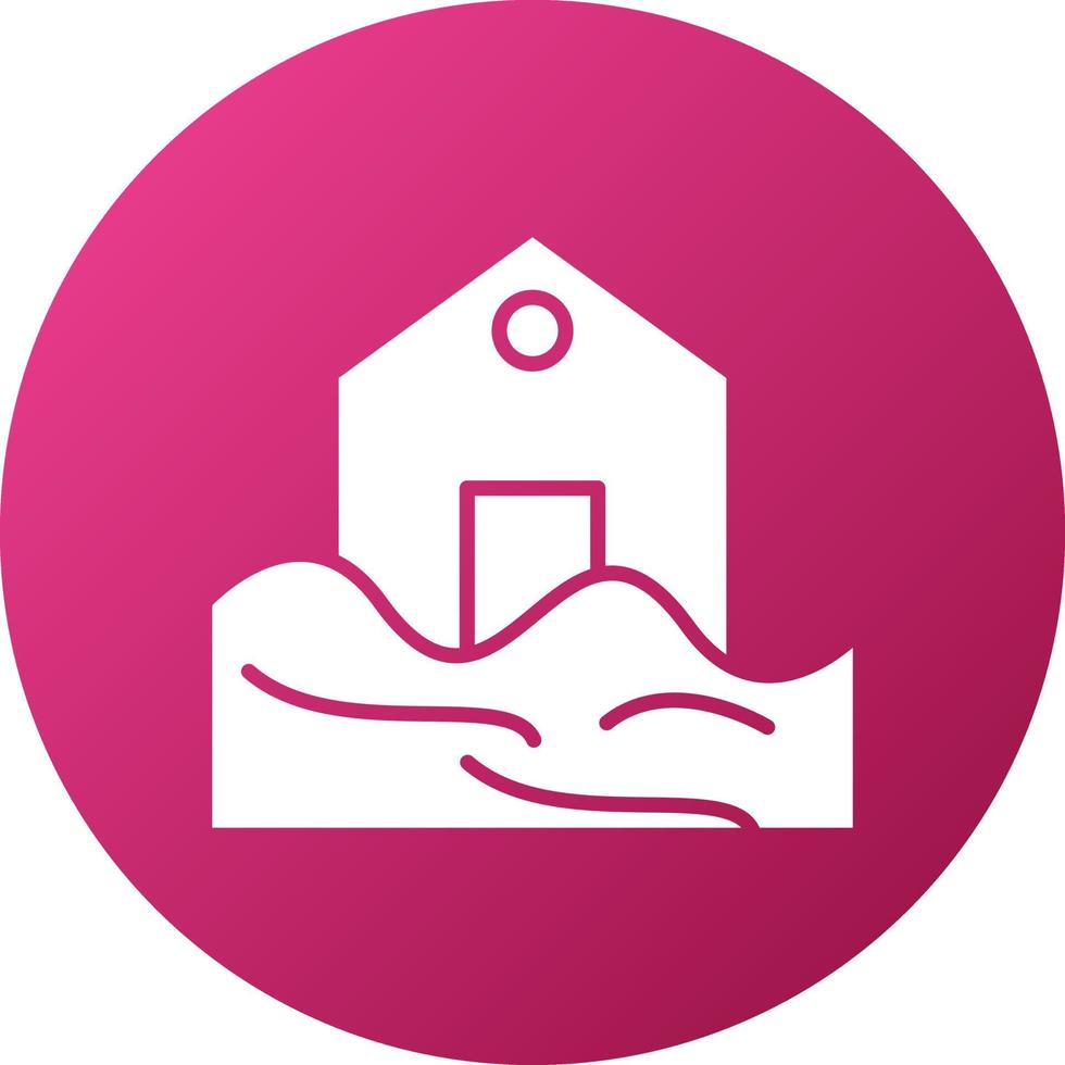 Flood Icon Style vector