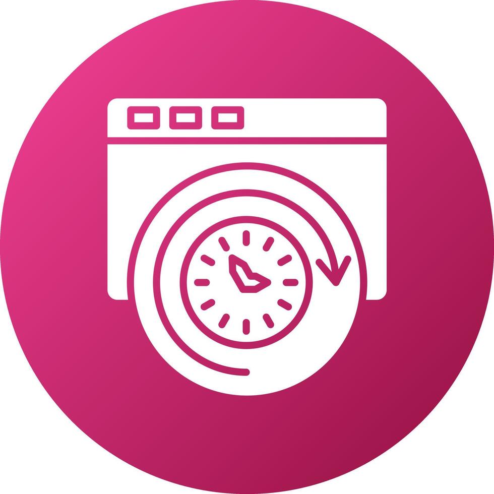 Browsing History Icon Style vector