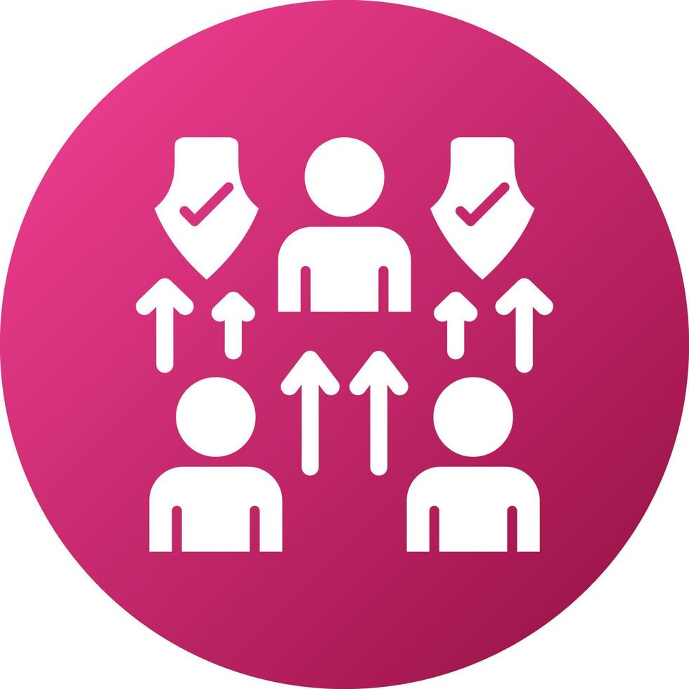 Supervisory Authority Icon Style vector
