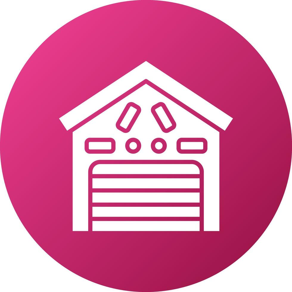 Warehouse Icon Style vector