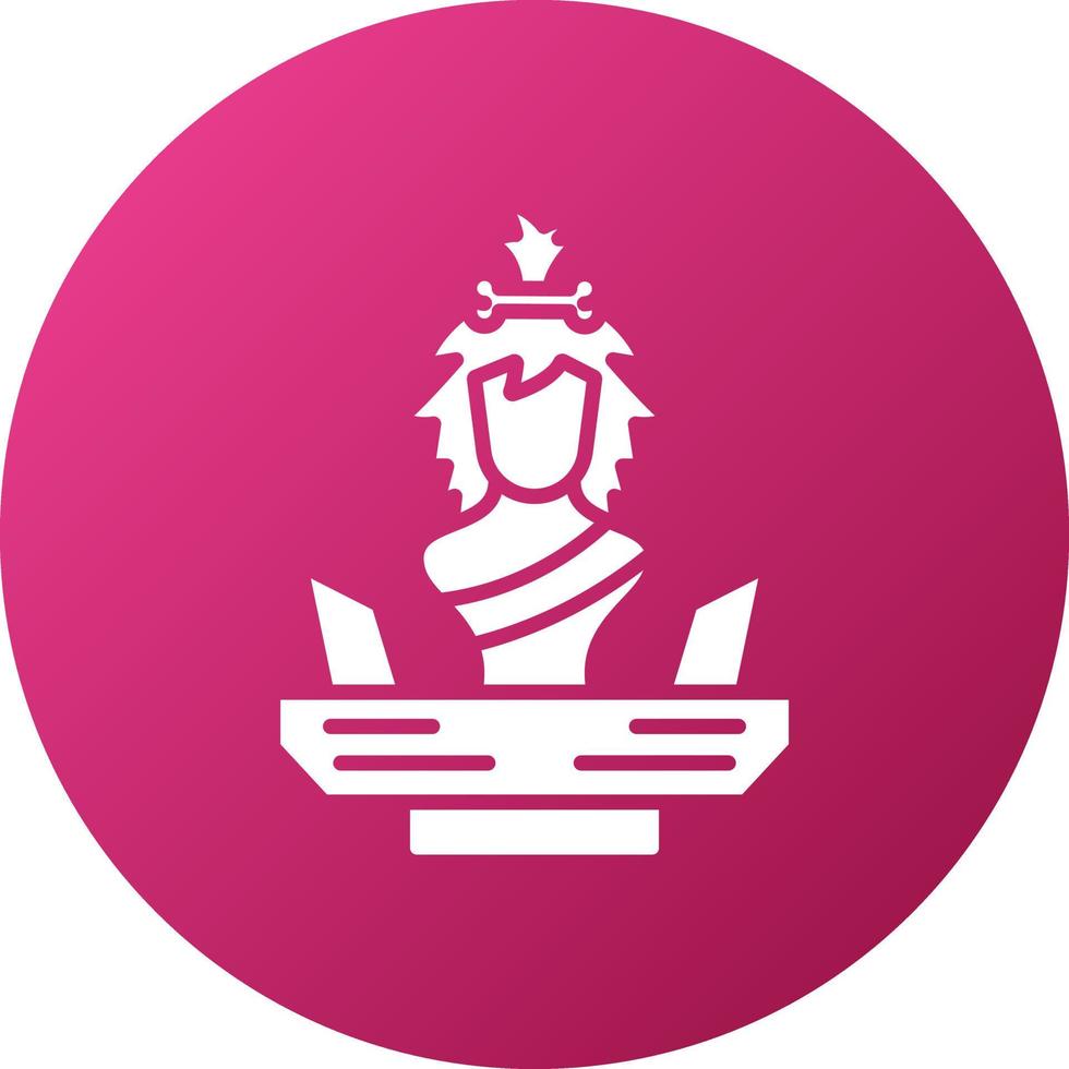 Bust Icon Style vector