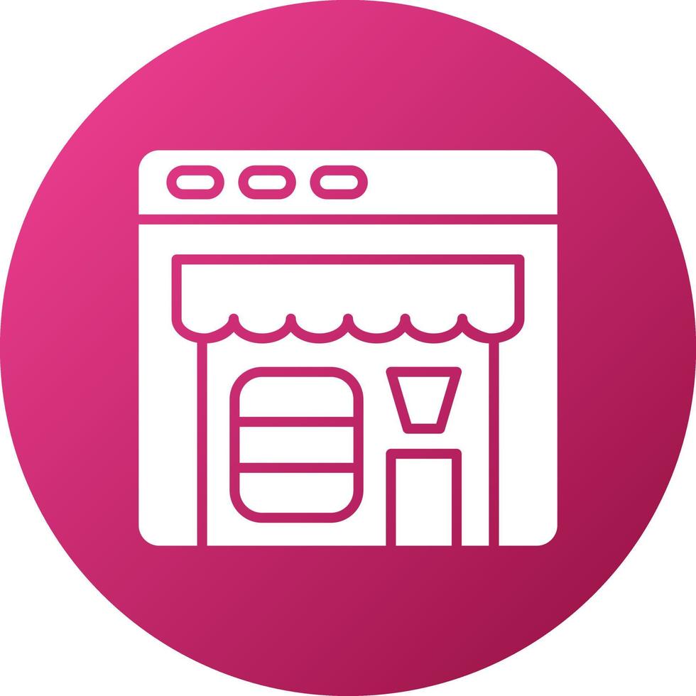 Ecommerce Icon Style vector