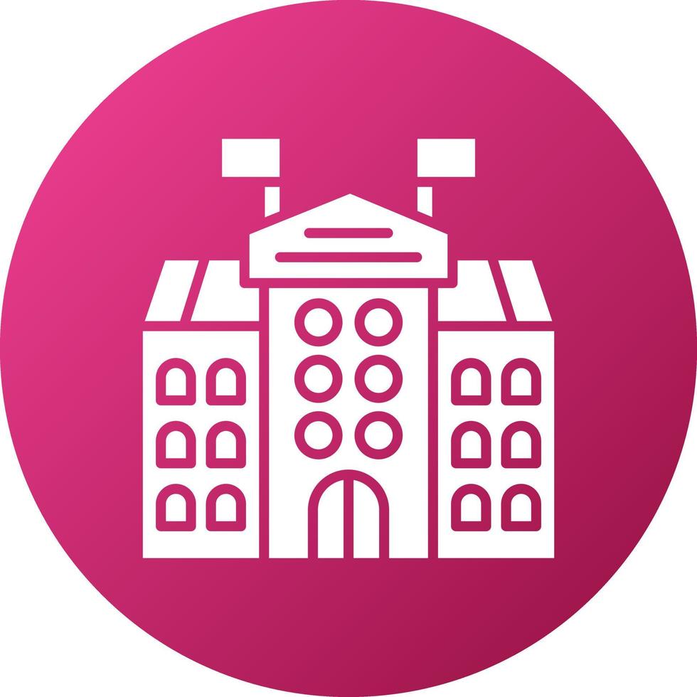 University Icon Style vector