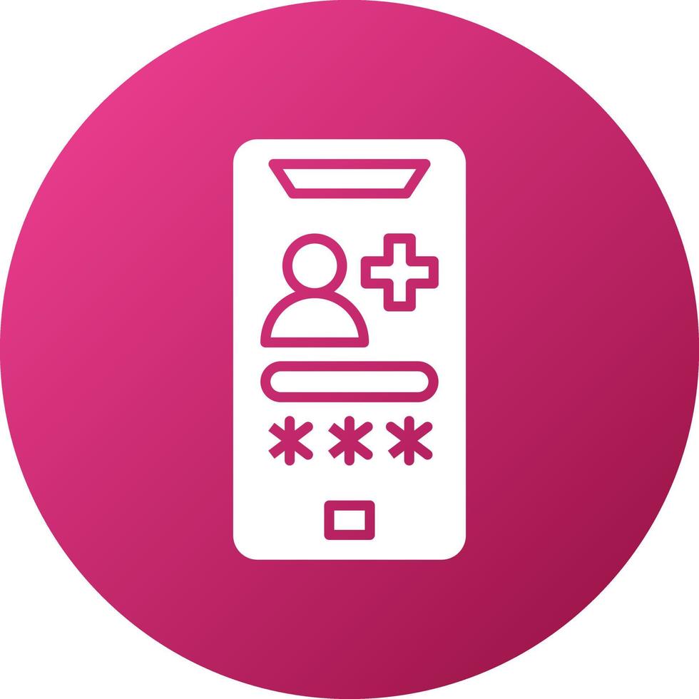 Create an Account Icon Style vector