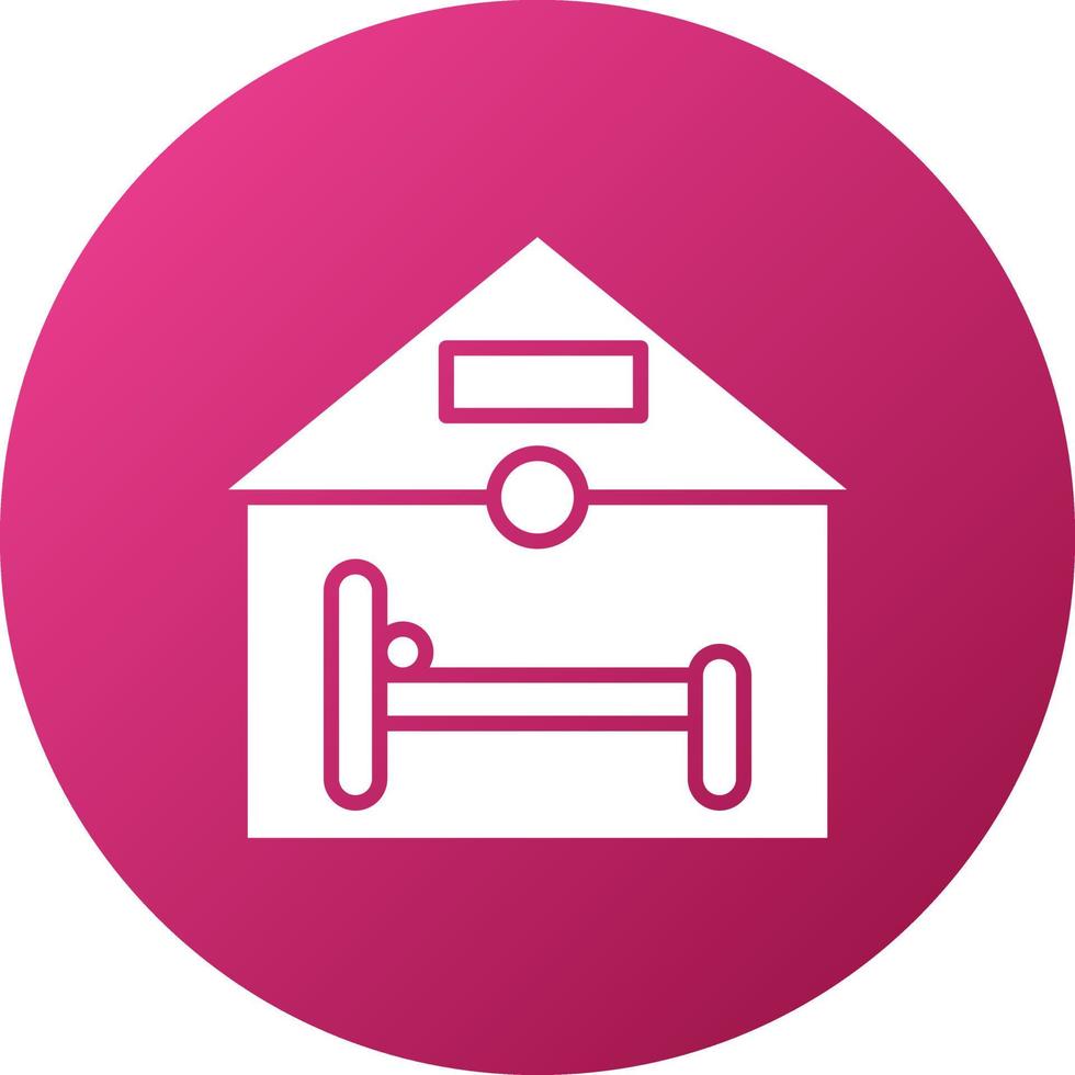 Accommodation Icon Style vector