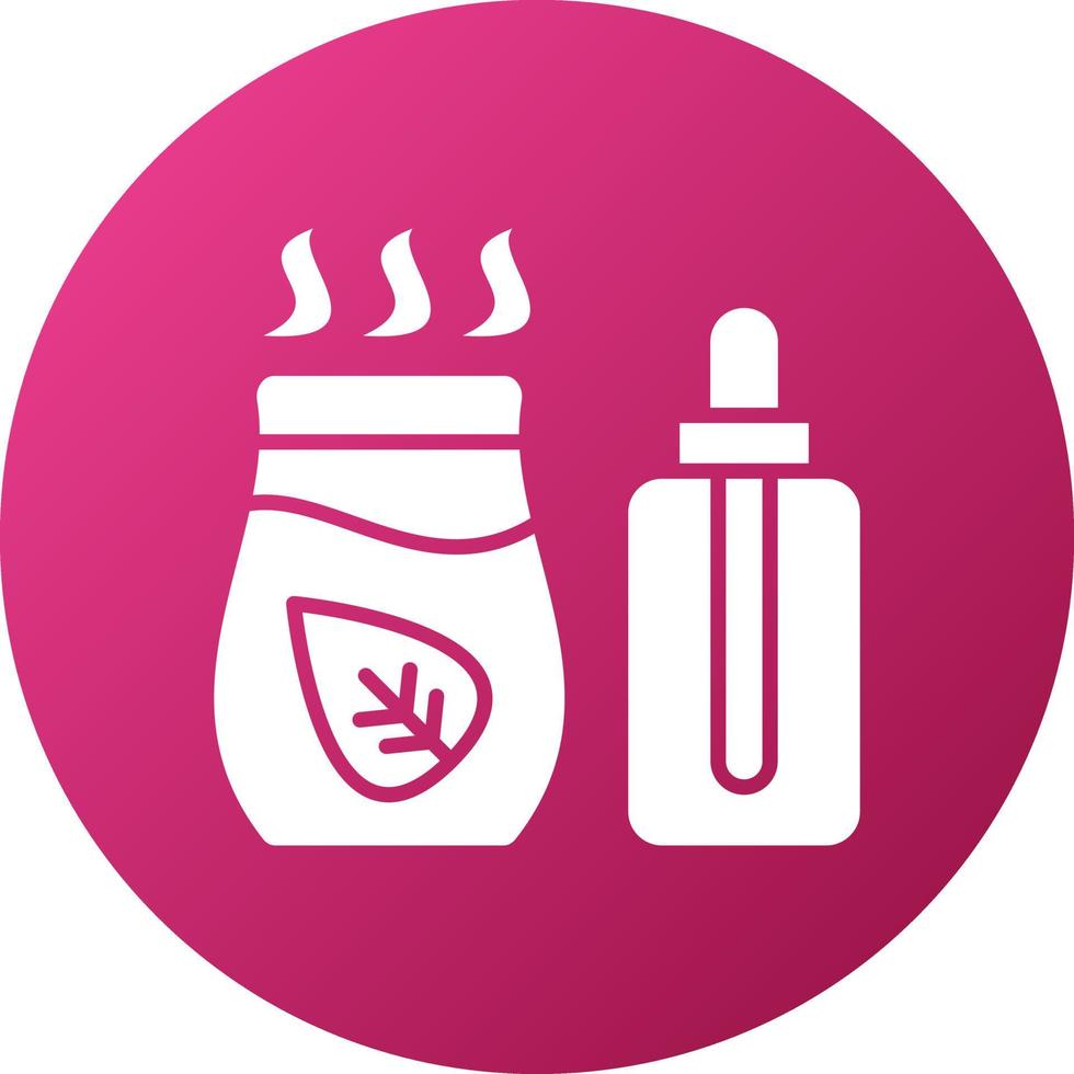 Aromatherapy Icon Style vector