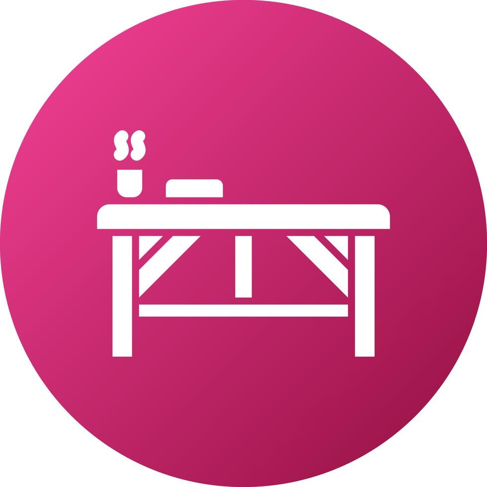 Spa Bed Icon Style vector