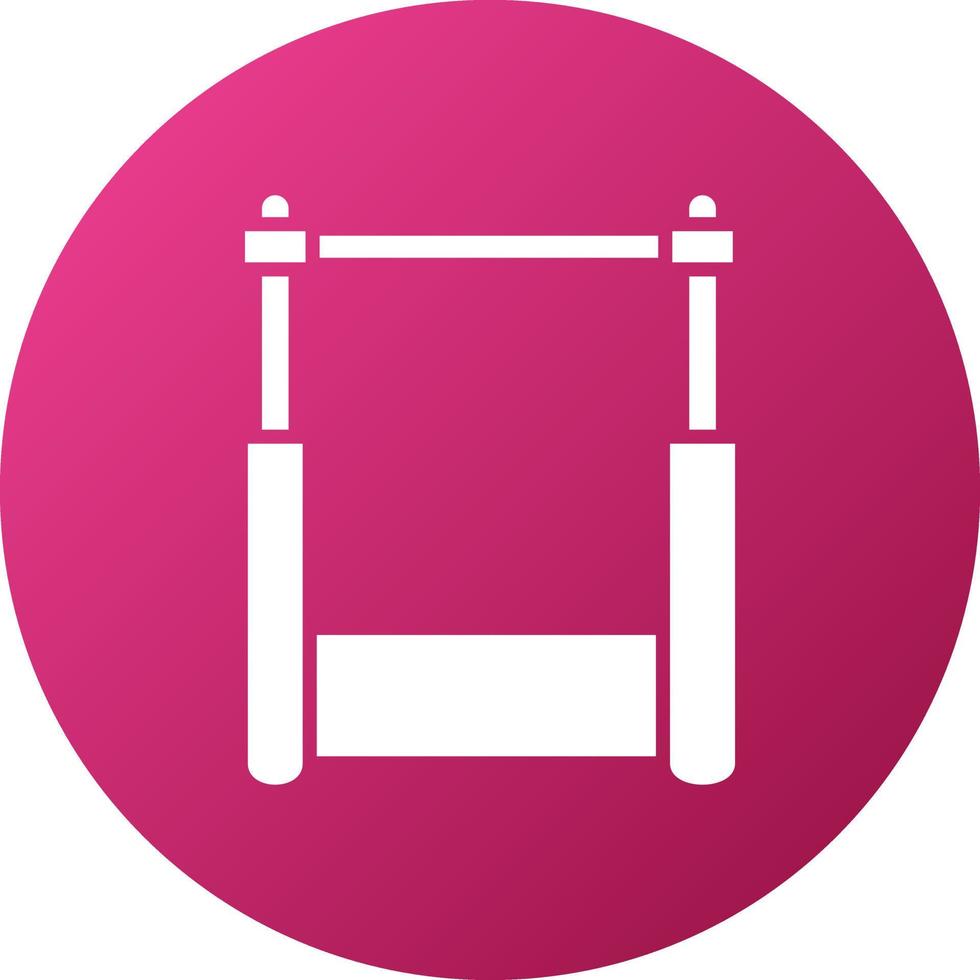 High Jump Icon Style vector