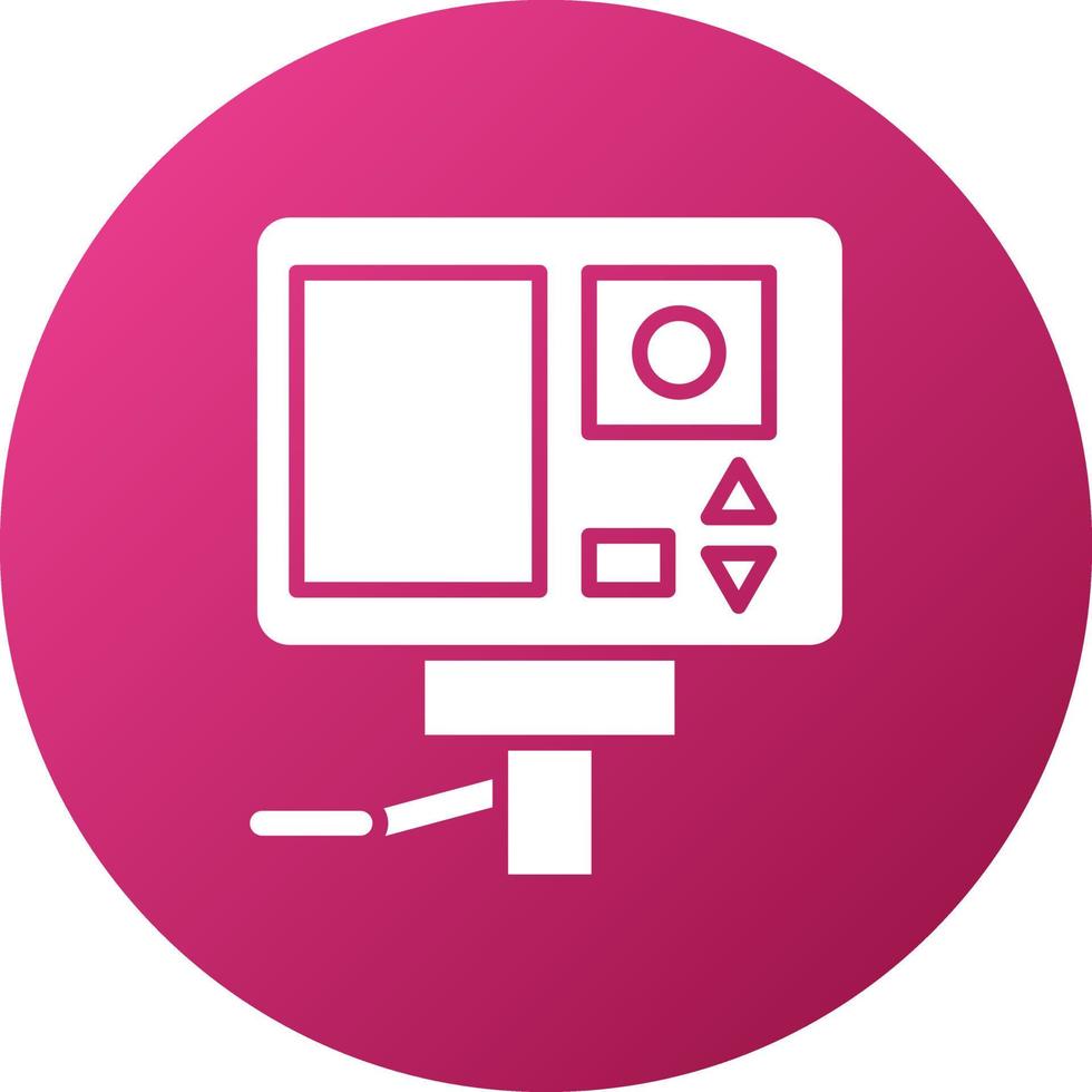 Action Camera Icon Style vector