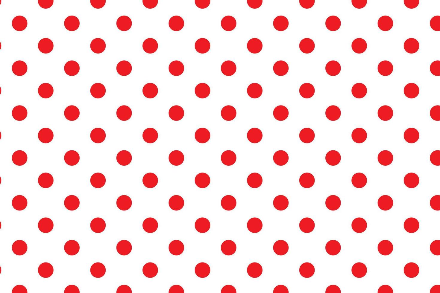 abstract geometric red polka dot pattern vector design.