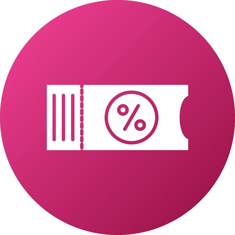 Discount Voucher Icon Style vector