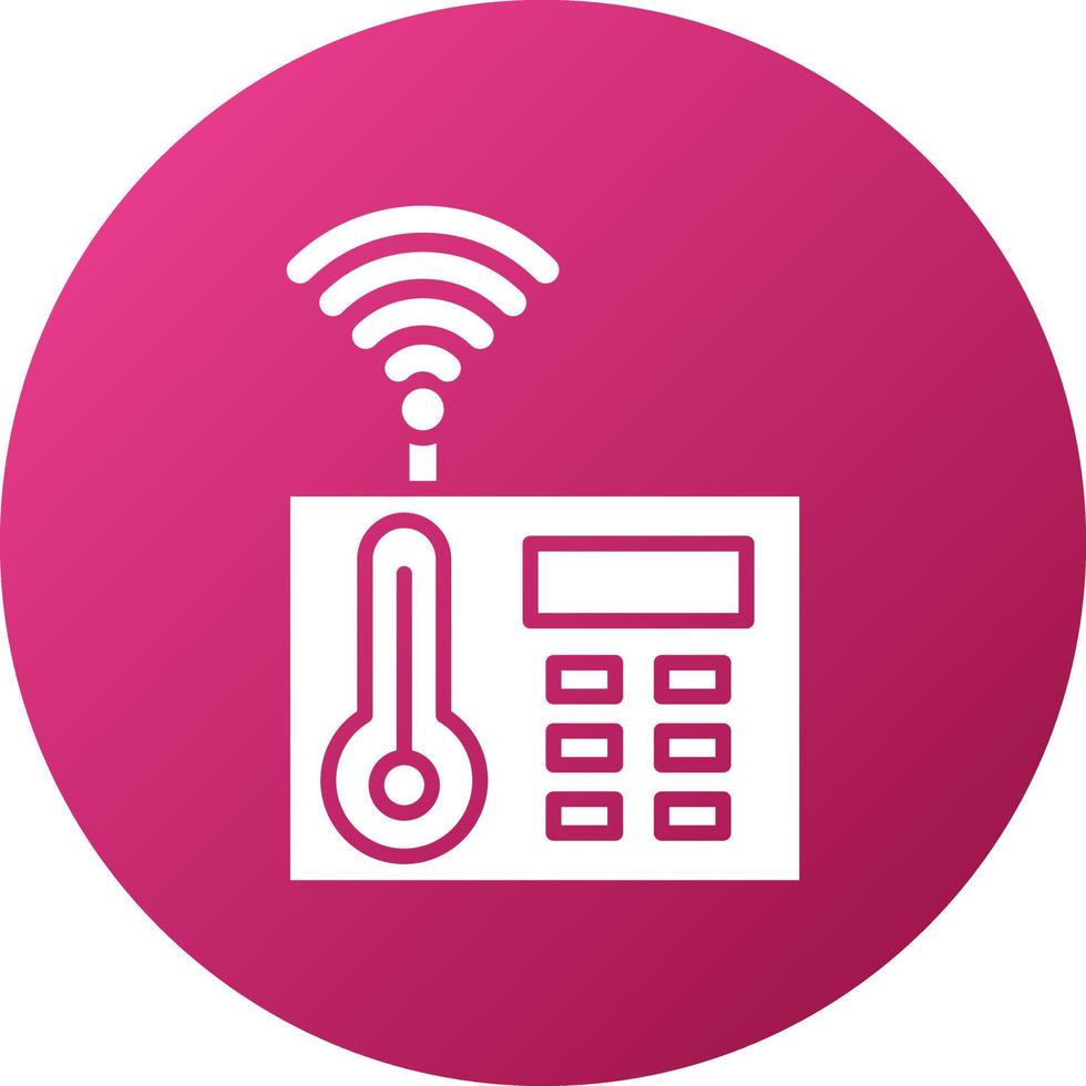 Thermostat Icon Style vector