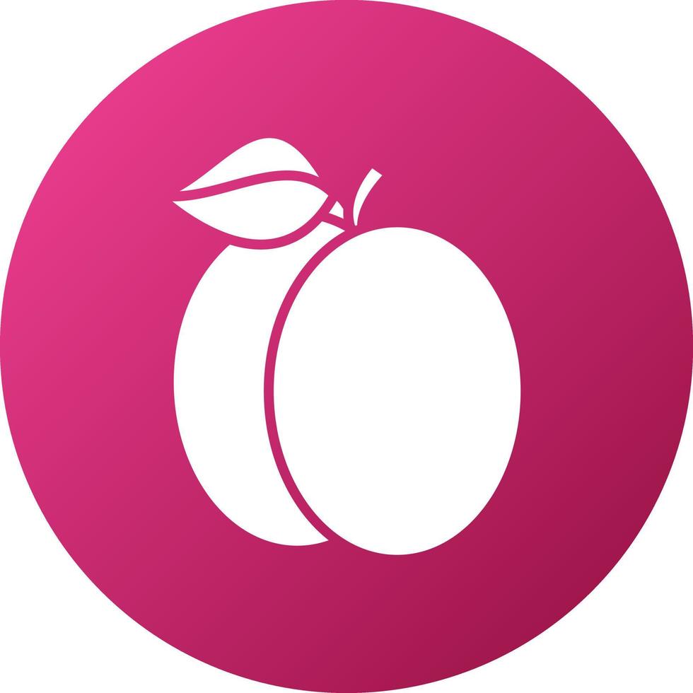Plum Icon Style vector